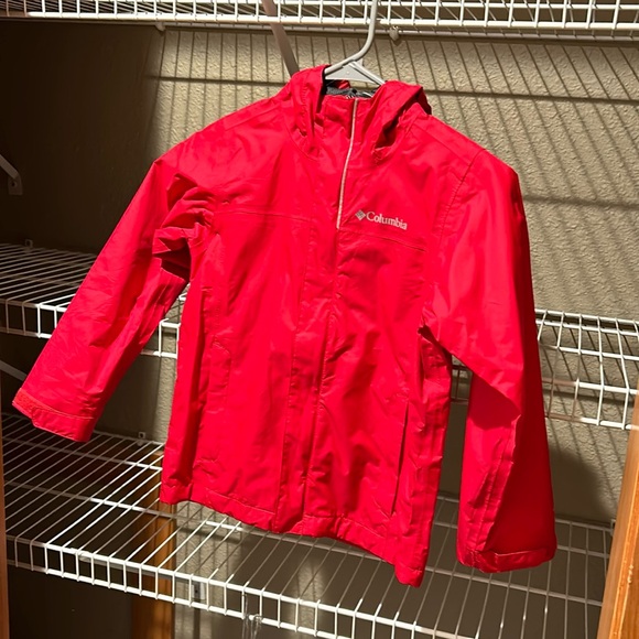 Columbia kids rain jacket size 6/7 - Picture 1 of 4